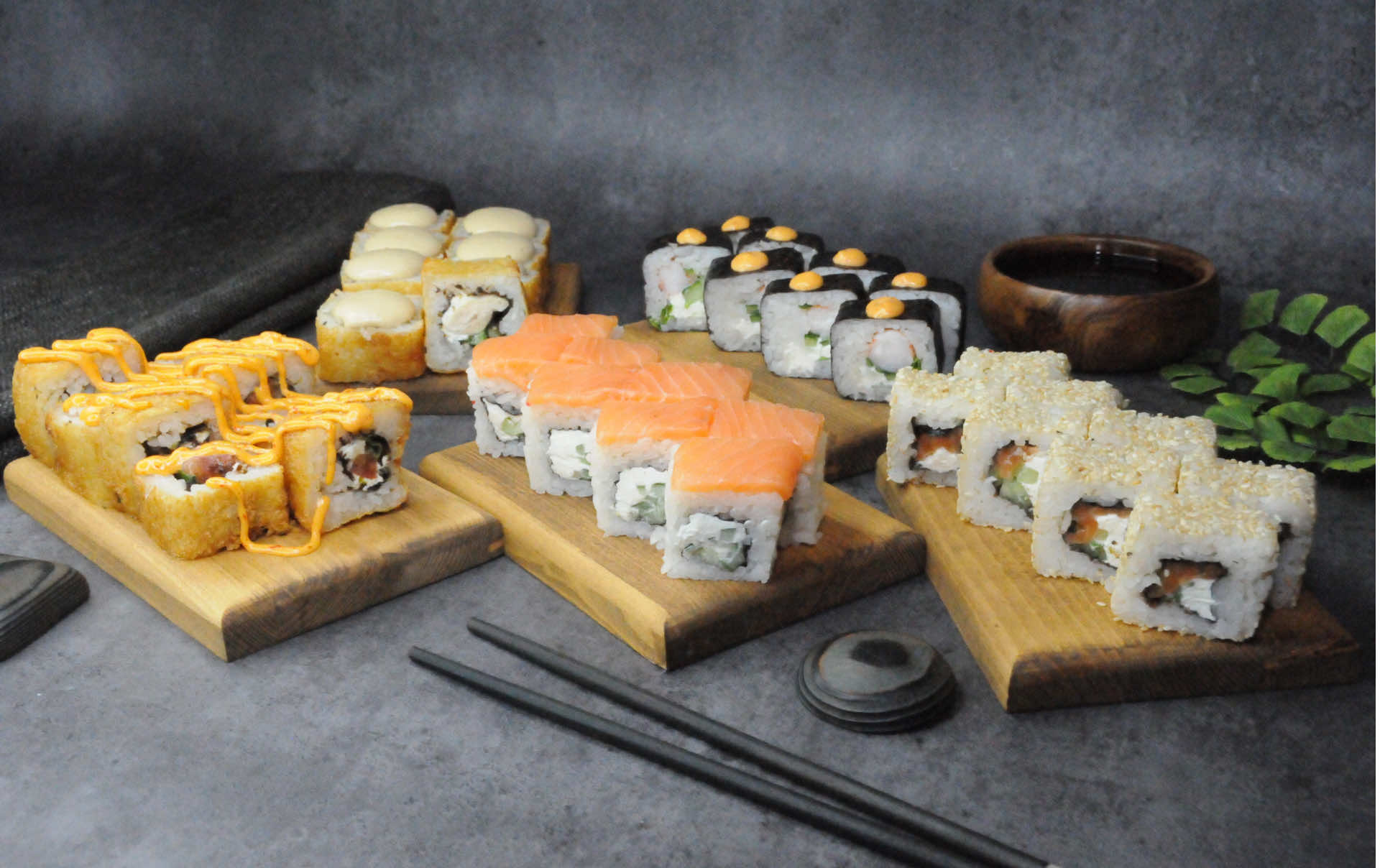 Заказать набор суши с доставкой в спб фото 48